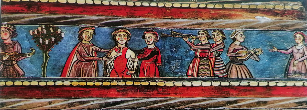 El día en que la Virgen de Mediavilla la conoció no fue un día cualquiera. La susodicha reina era guapa, alta, morena, inteligente, bondadosa y lista para la vida. Y, su novio era un rey muy apuesto.